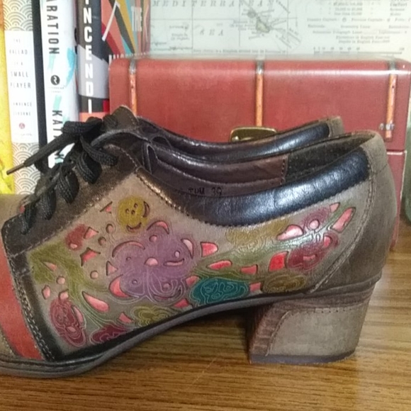 L'artiste laser cut oxfords - Picture 2 of 5